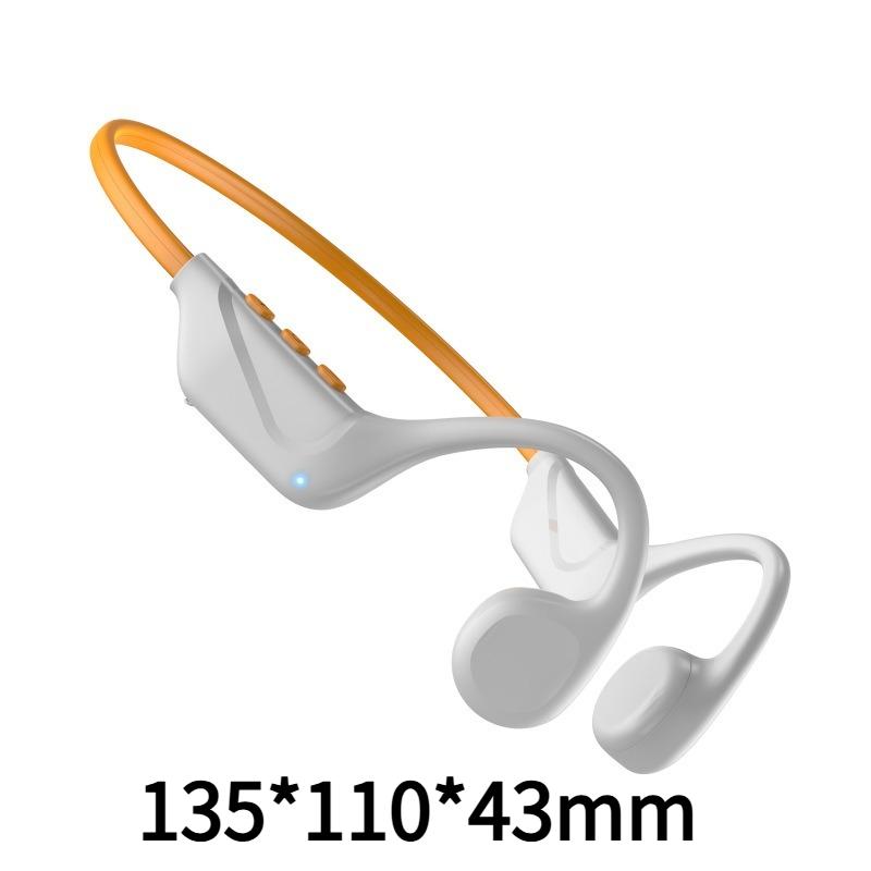 1PC Bone Conduction Bluetooth Headset Long Battery Life Wireless IPX5 Waterproof Sports Headset Suitable for Running