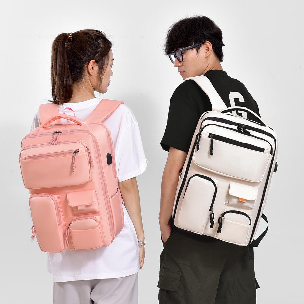 New Large Capacity Multifunctional Backpack - Travel, Business, and Student Use