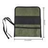 Portable Wood Carving Chisel Set in a Versatile Tool Roll Canvas Organizer for Woodworkers and Hobbyists