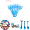 Vibrant Family Birthday Party Supplies Set With Cheerful Plates And Decor Elements