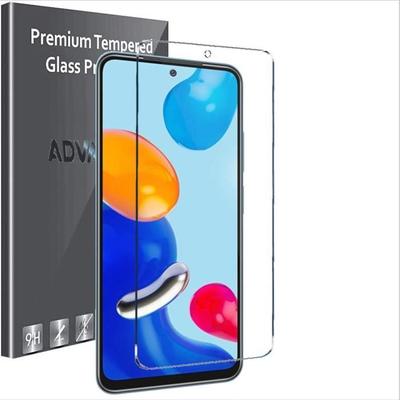 Advansia Tempered Glass (protective Film) for Xiaomi Redmi Note 11 6.43 Inches [X1] Piece [Bubble-Free]