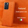 OPPO Reno6 6PRO Suede Half-Cover Case - Ultra-Thin Protective Cover for Reno6Pro+