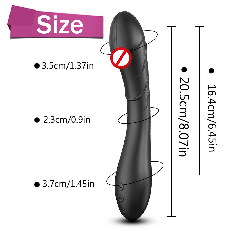 10 Modes Dildo Vibrator, Strong Motor G-spot Clitoral Stimulator, Vagina Massage Adult Sex Toys for Men Woma Female Masturbator