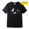 Jeu de Mosaïque Cactus Dinosaure Impression Créatif Drôle Street Wear Mode Décontracté Été Unisexe Unisexe Universel T-shirt Manches Courtes