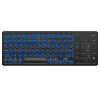 Wireless Dual-mode Keyboard 2.4G/BT Wireless Connection Ergonomic Design 7-color Backlight Effect