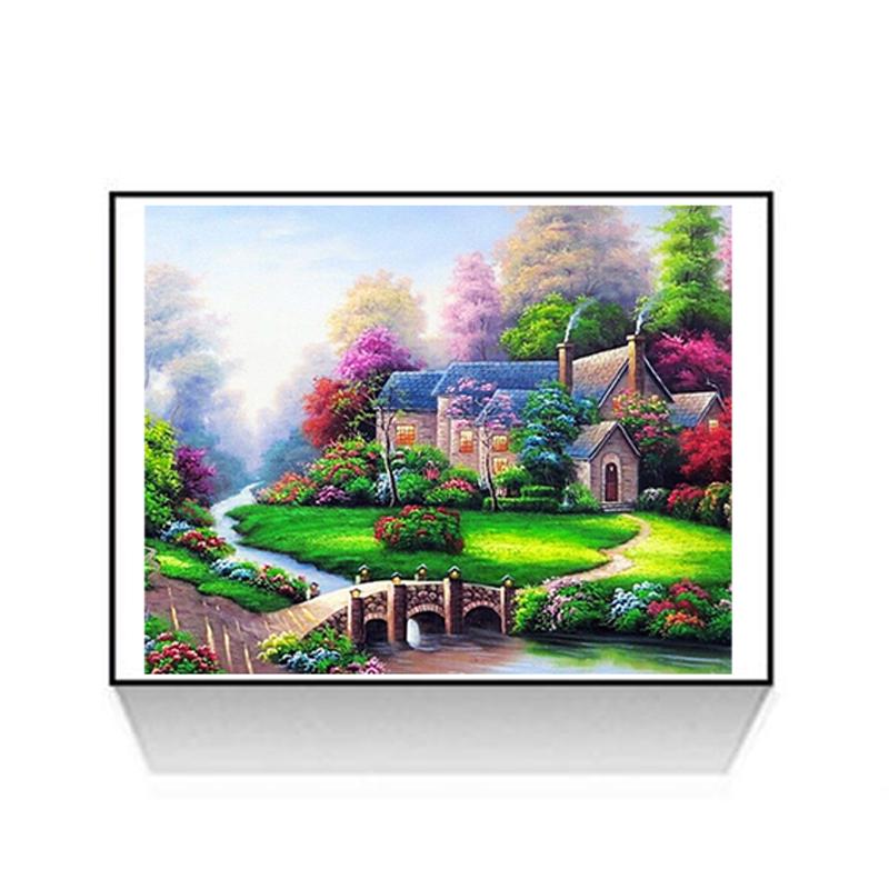 Buy New Style 5D DIY Diamond Embroidery Painting Full Drill Cross ...
