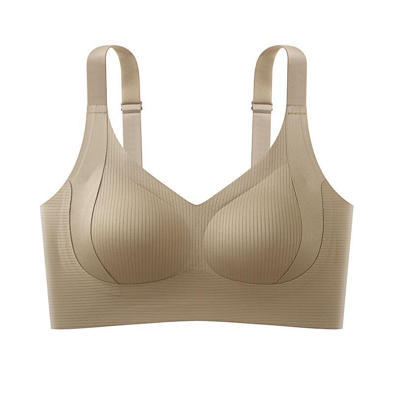 Plus Size Backless Push Up Wirefree Seamless Comfort Bra