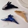 Shark Hair Claw Clips Jaw Clip for Women Girls Long Beige