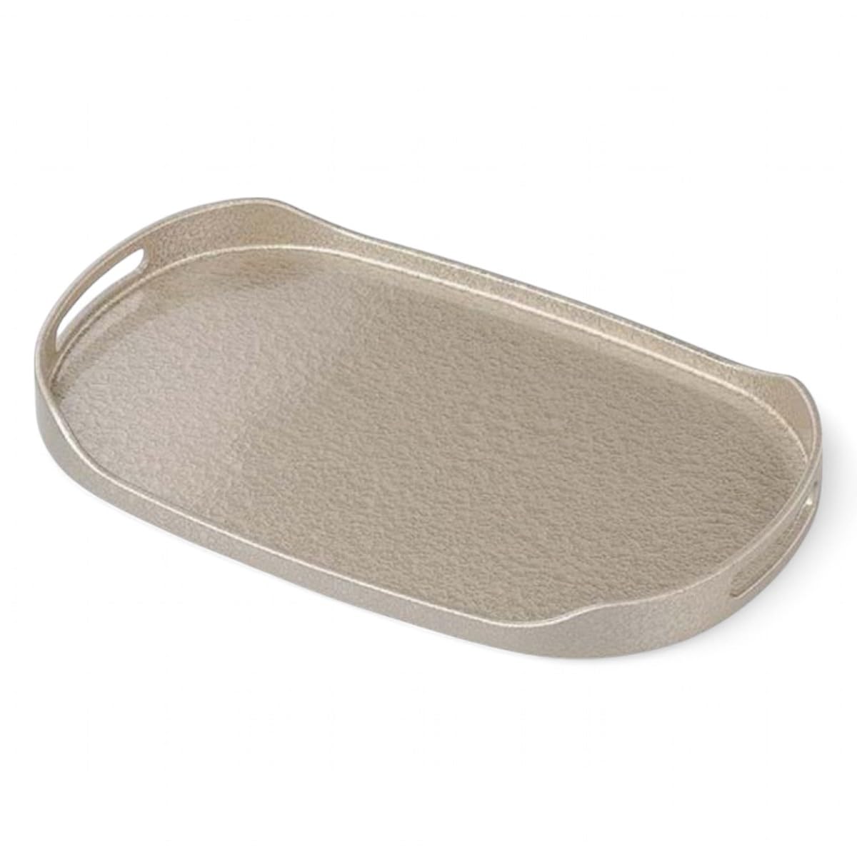 

Placemat for Made in Side Champagne Gold Aqua 45cm x x J-kitchens Tray, Japan, Stylish, Non-Slip, Western-Style Tray, S, 28.4cm 4.1cm