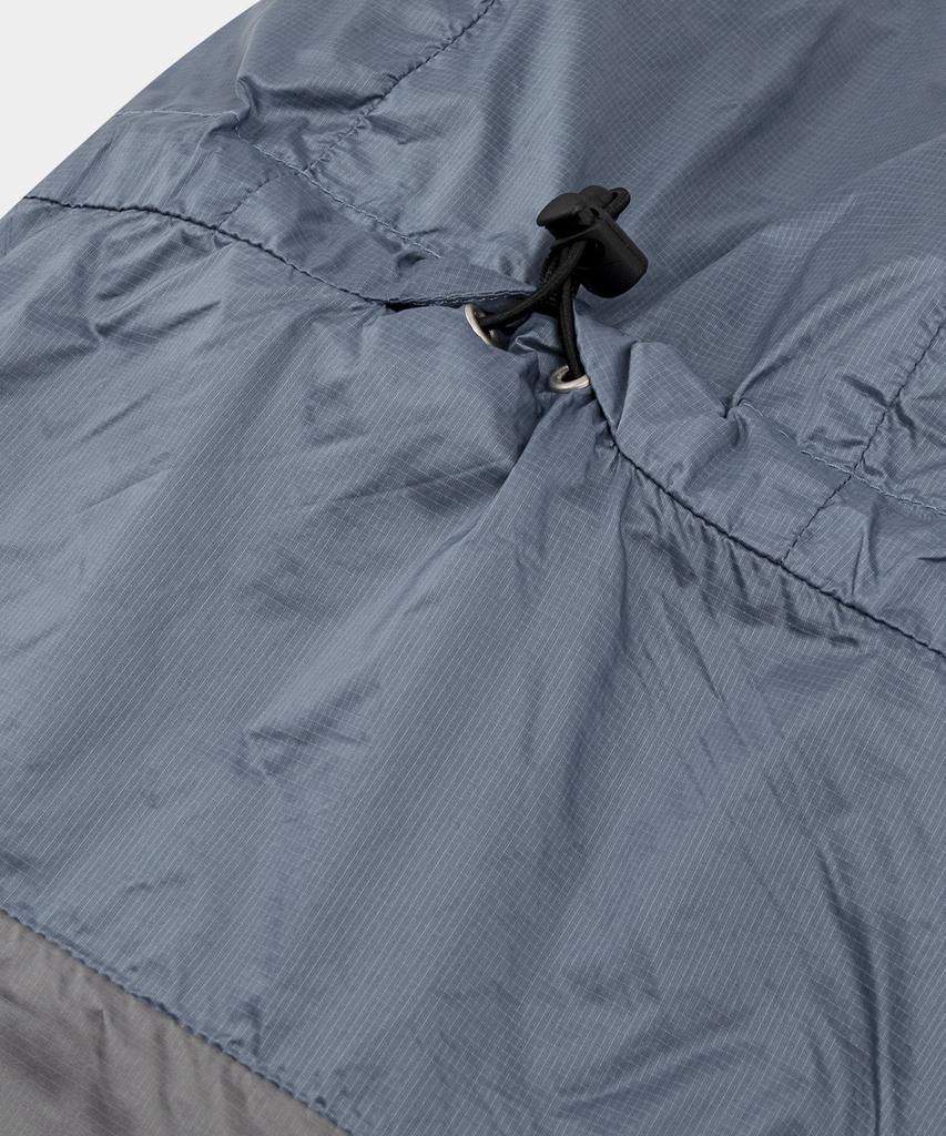 LETTERCOMO Two-Tone Shell Windbreaker Urban Blue