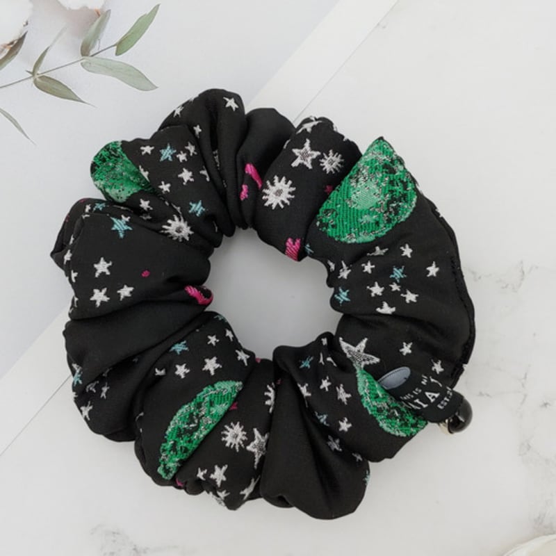 

МАЙЯ Звезда Млечного Пути Жаккардовая Заколка для волос Гопчанг Шушу-Зеленый FREE