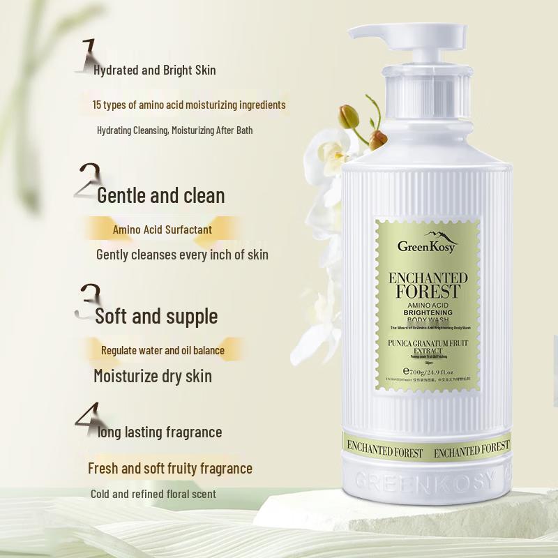 Emerald City Amino Acid Brightening Shower Gel