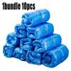 100PCS Disposable Waterproof Shoe Cover Plastic Non-slip Foot Cover Indoor PE Padded Shoe Cover