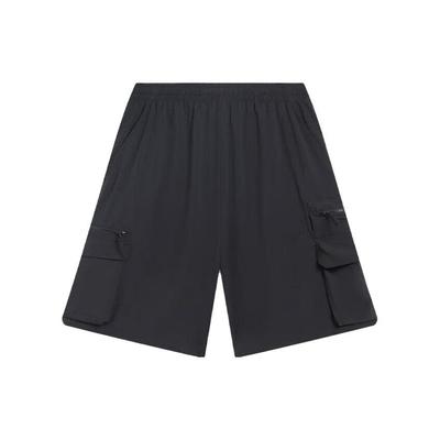 Sports Life Series Solid Color Quick-Dry Elastic Waist Straight-Leg Casual Shorts Men Bottoms AKST441-2