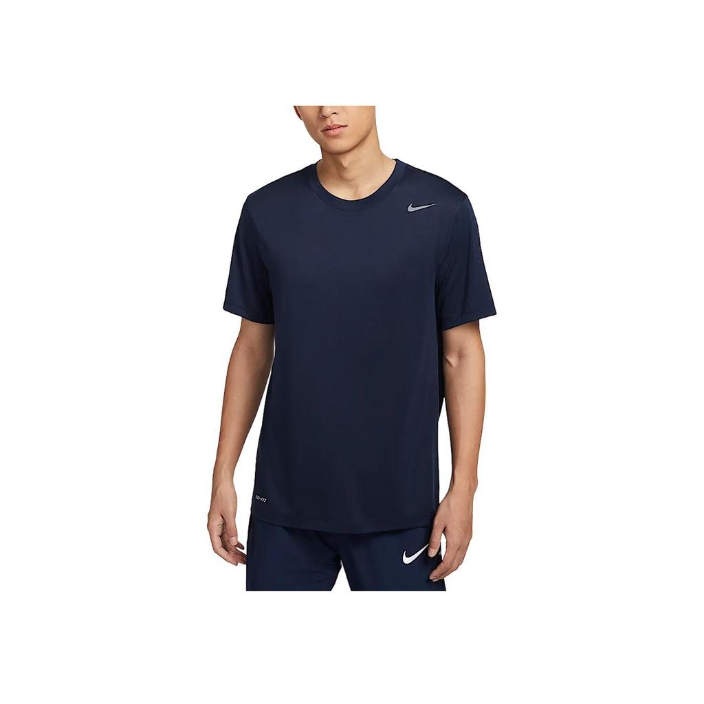 Nike Dri-Fit Team Legend Crew Neck Quick-Dry Short Sleeve T-Shirt Men Tops Obsidian IB8898-451