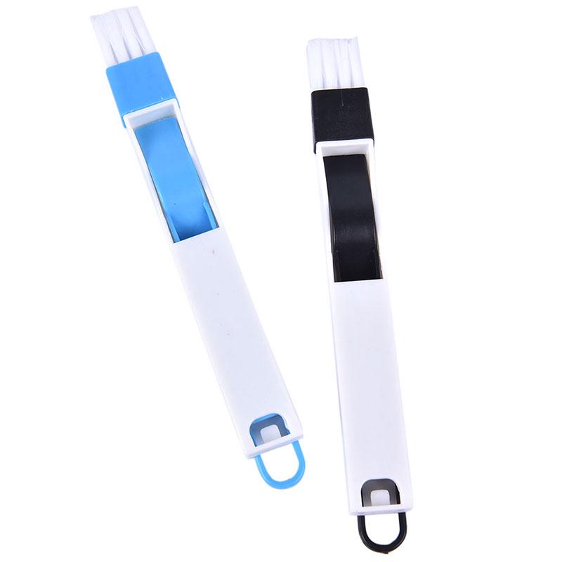 2 In1 Multipurpose Window Cleaner Groove Brush Household Keyboard Folding Tool