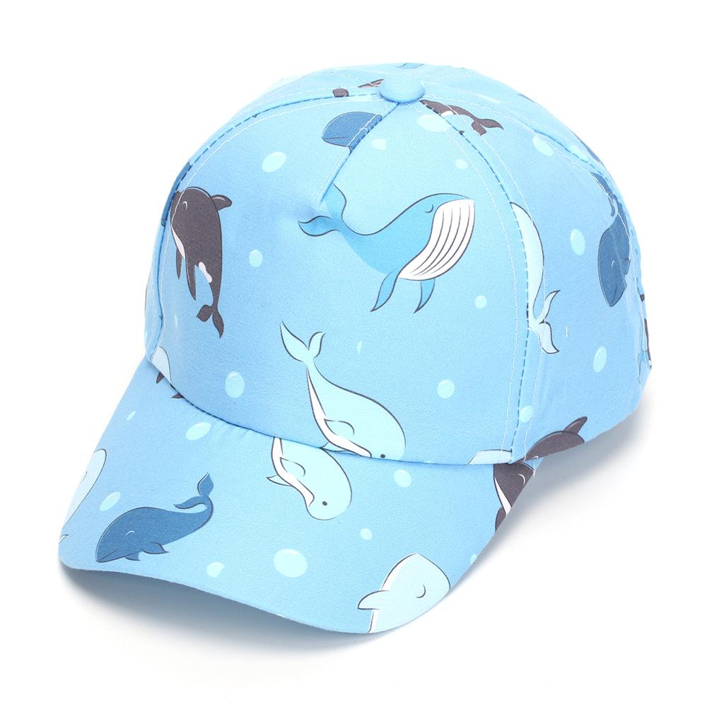 Children's Cartoon Animal Baseball Caps - Spring/autumn - Boys' Cute Beanie Hats - Girls' Sun Hats