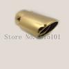 For Jeep Compass 2017 2018     Car Styling Cover Muffler End Stainless Steel Tail Pipe Dedicate Outlet Exhaust