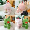 Cute Dinosaur Plush Toy Creative Couple Dolls Stuffed Animal Lovely Doll Kids Pillow Wholesale Birthday Gift Characters)