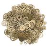 Randomly Mixed 30g/50g Ancient Gold, Silver, Blue, and Mixed 4-Color Punk Mechanical Gear Alloy Jewelry Accessories Pack