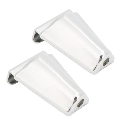 2 Stücke Drum Lug Bass Chrom Farbe Eisen Musikinstrument Wartung Zubehör WC703