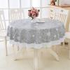 Round Dining Table Waterproof Oilproof Table  Cover Kitchen  Tablecloth Table Cloth Home  Decor