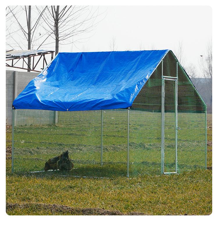 Extra Large Outdoor Chicken Coop & Cage: Rainproof, Sunproof, Multi-Use Shed for Ducks, Geese, and Peacocks