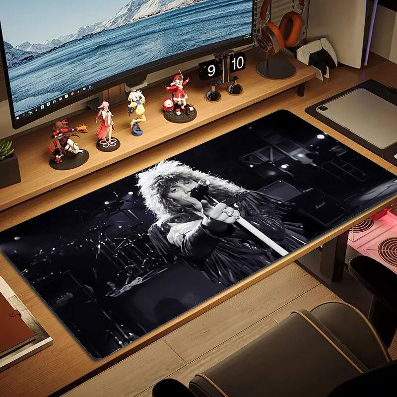 Bon Jovi Rock Legend Large Size Mouse Pad Large Gaming Table Cushion Nonslip Laptop Tablet Big Mousepad Xxl Mat Mini Pc Playmat With Lock Edge