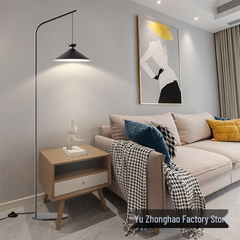 Modern Minimalist Art Floor Lamp: Luxurious Ambient Lighting for Living Room