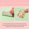1+3Pcs Macaron Dispensing Pen Student Diy Hand Account Manual Quick-drying Glue Dispensing School Office Supplies Stationery