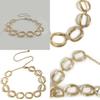 Chain Fashion Waist For Women With Metal Geometric Pattern And Classic Style