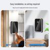 Wireless Doorbell with Adjustable Volume & Easy Plug-and-Play Smart Pairing for Elderly