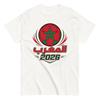 Morocco 2026 Football Supporter T-shirt, Morocco Fan Tee, Match Gift, Moroccan Supporter Style