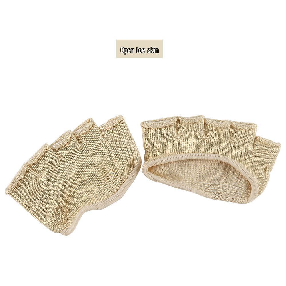 Women's Bamboo Five-Toe Sweat-Absorbing Split-Toe Socks (Four Seasons, Open-Toe, Invisible)