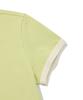 COVERNAT WOMAN Baby Ringer T-Shirt Lime