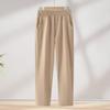 Summer High-Waisted Wide-Leg Pants for Middle-Aged Women