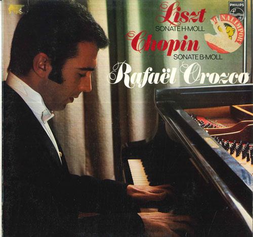 

LP Record RAFAEL OROZCO - Chopin Sonate Nr2 B-moll, Op35 / Li 6500432 PHILIPS 1972 Netherland Classical Used