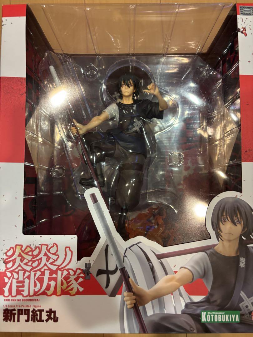 

[USED] First edition Fire Force ARTFX J Shinmon Benimaru Kotobukiya