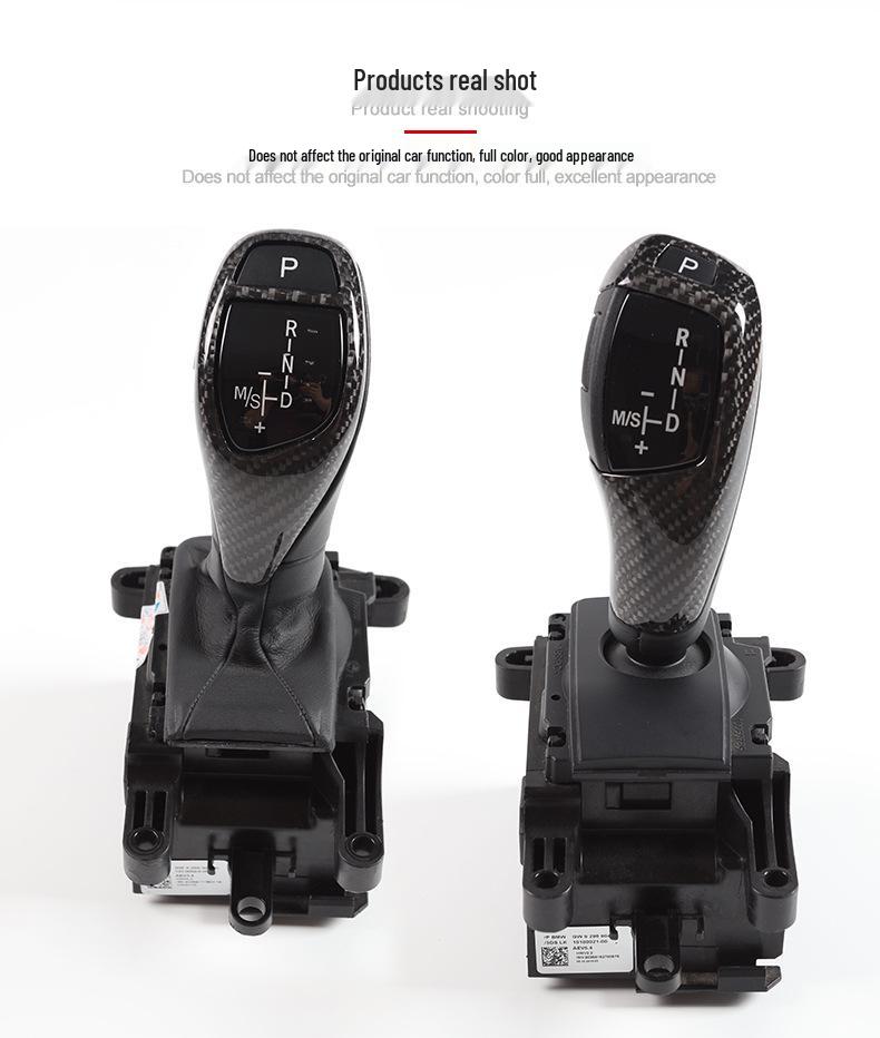 Carbon Fiber Gear Lever Head for BMW F10 F30 F31 F02 Sport Models