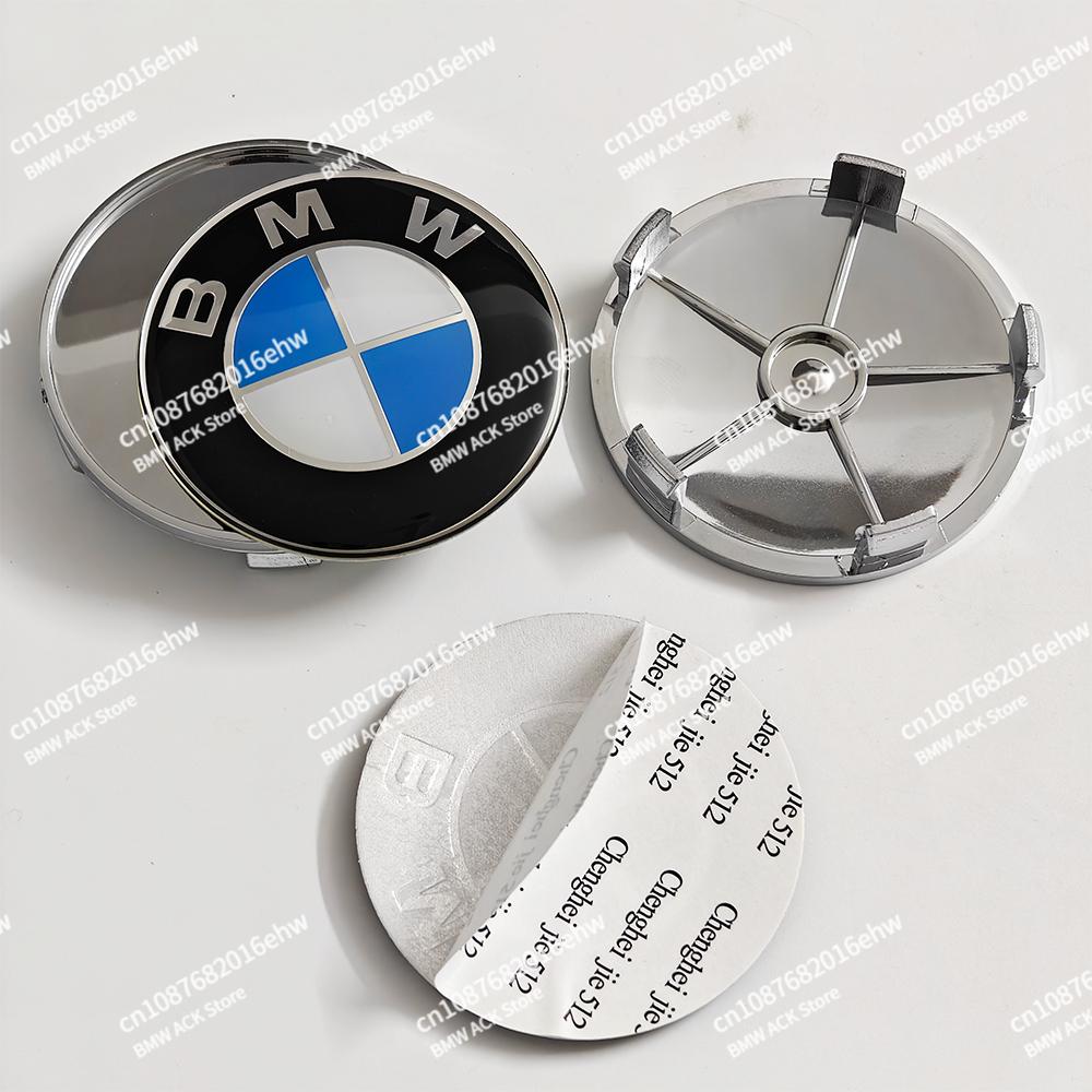 MLKQ6 4Pcs 68MM Car Wheel Center Caps For BMW F20 F22 F23 MF10 MF12 MF13 F85 F86 E90 E91 F32 F33 F34 F36 F10 F11 F18 F06 F12 F13 F01