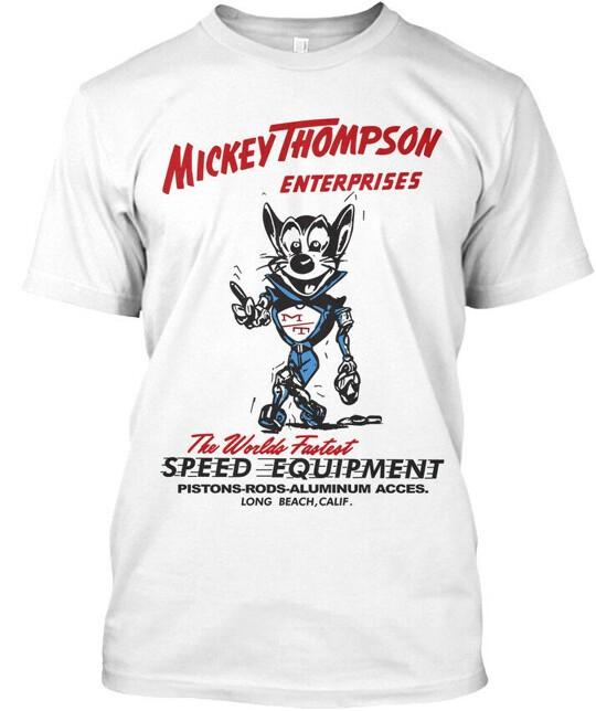 Mickey Thompson Mouse Enterprises Worlds Fastest T-Shirt Made in USA Size S 5XL Unisex T-Shirt L