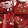 20PCS Accessories Bracelet Ornament Keychain Pendant Gift DIY Multi-element Christmas Creativity Alloy