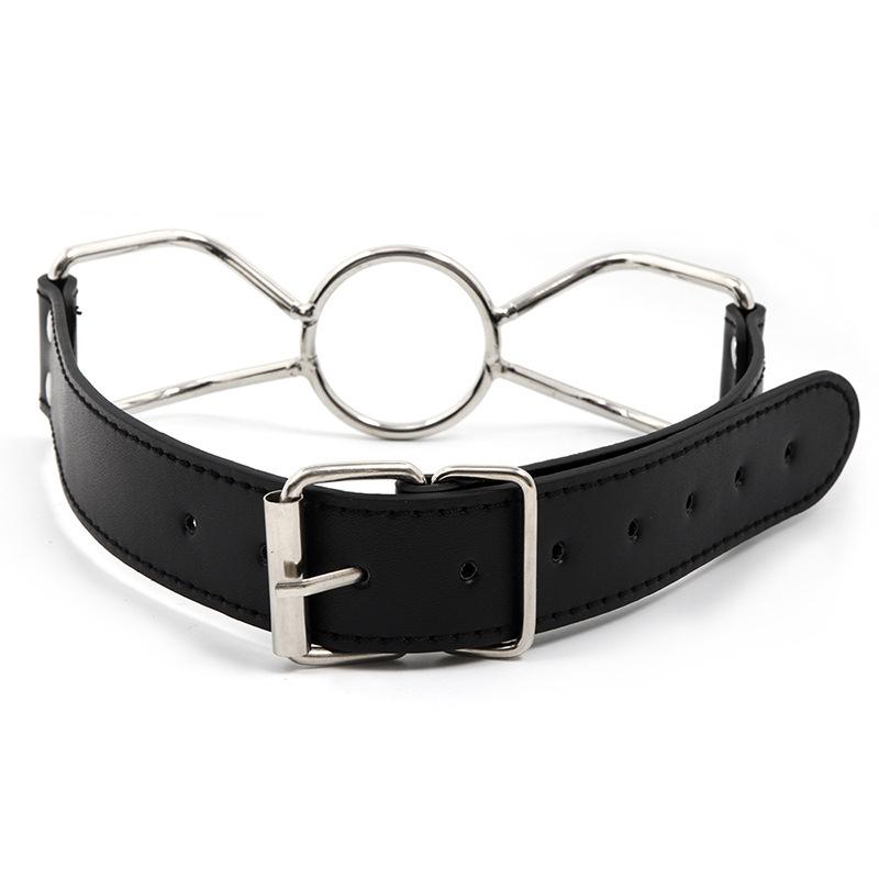 Stainless Steel Butterfly Shaped Sm Gag Adjustable Belt Mouth Sex Toys For Adult Games Sexyshop Erotic Accessories Couples