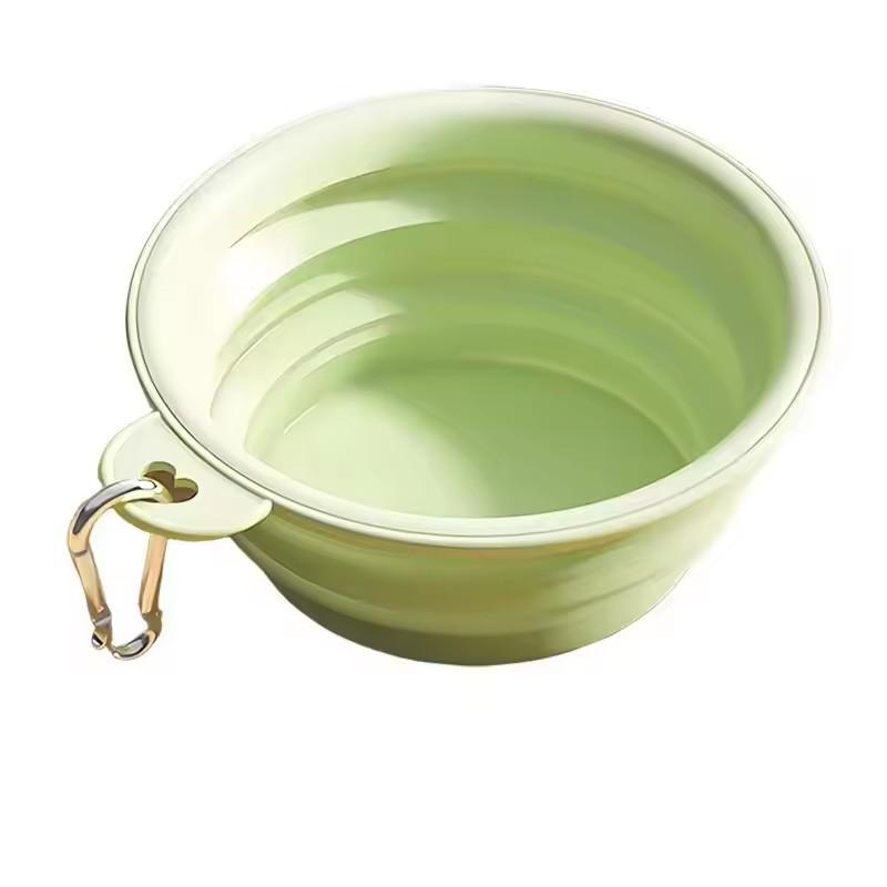 Silicone Collapsible Pet Bowl Portable Foldable Dog Travel Bowl Outdoor Hiking Camping Water Food Feeding Dish For Cat Dogs