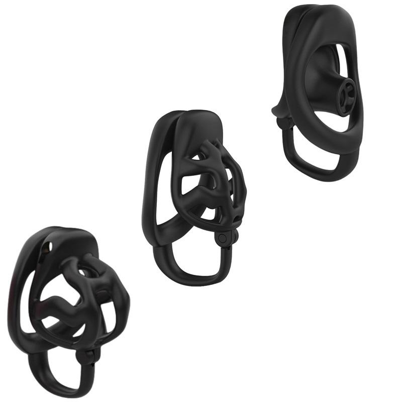 Male Penis Chastity Cage Set Small Bird Chastity Cage With 3 Size Rings Belt Penis Lock Ring Bondage Slave Man Sex Toy