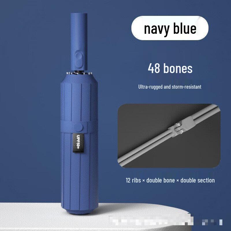 YICAI 12K Anti-Storm UV Protection Compact Manual Umbrella