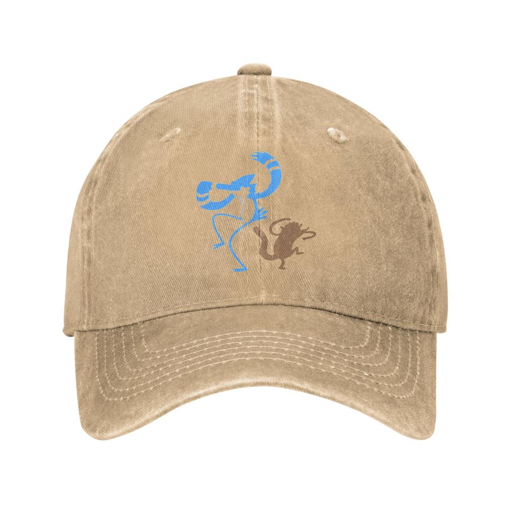 Summer Mordecai and the Rigbys Baseball Cap Sun Hot Sale Print Washed Trucker Hat Female Male Vintage Outdoor Sport Snapback Cap