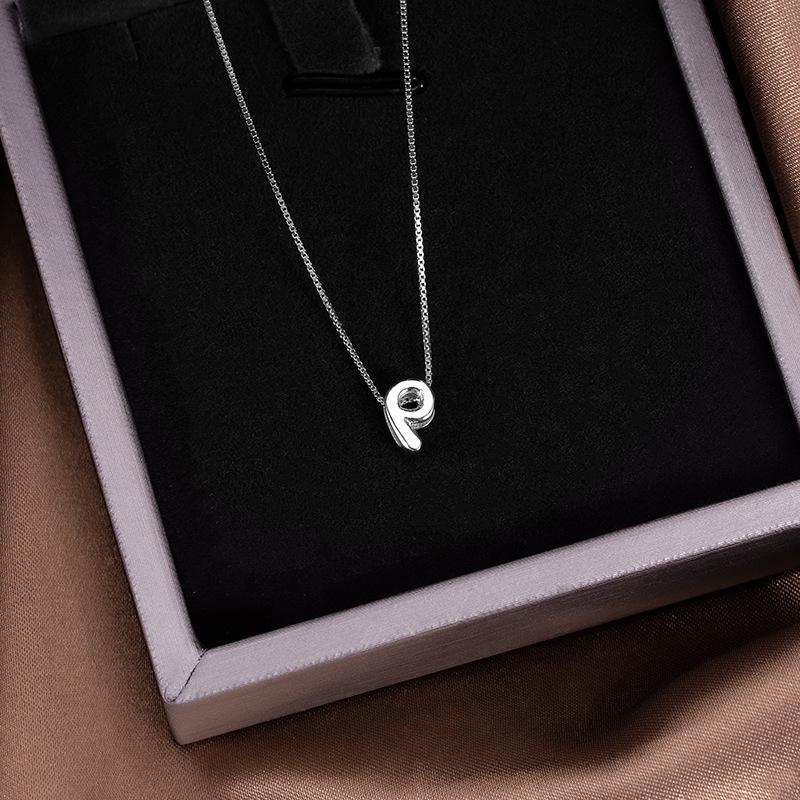 

Серебряное ожерелье с буквами алфавита Banyan Tree S925: Женская нишевая подвеска-цепочка на ключицу 2022 года для самостоятельной сборки. 925 Silver