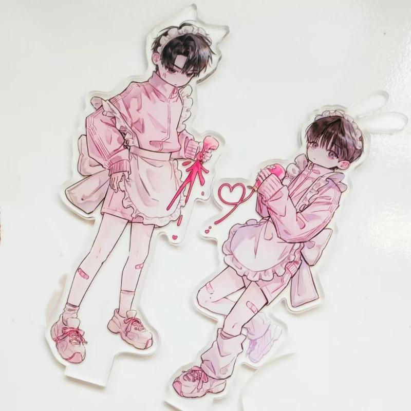 10cm/3.93in Acrylic Anime Omniscient Reader’s Viewpoint Standing Plates Cartoon Collectible Desk Desktop Toy Birthday Decoration