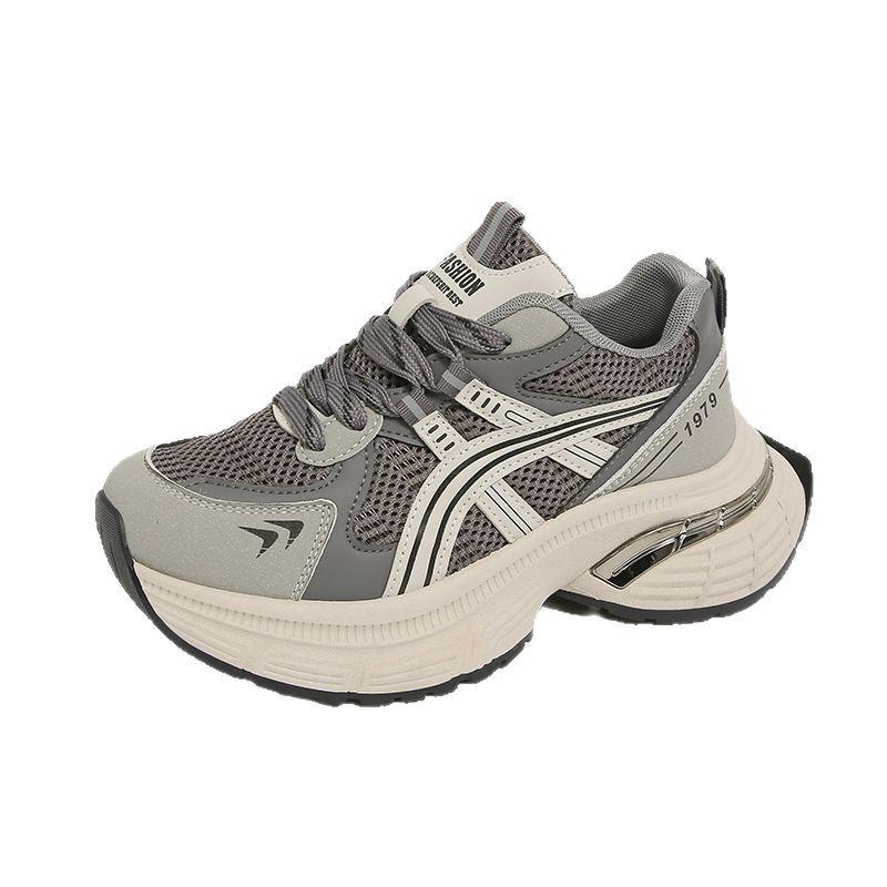 Paris dad shoes women's platform heightening mesh breathable casual shoes 2025 spring and summer new sports shoes ins tide